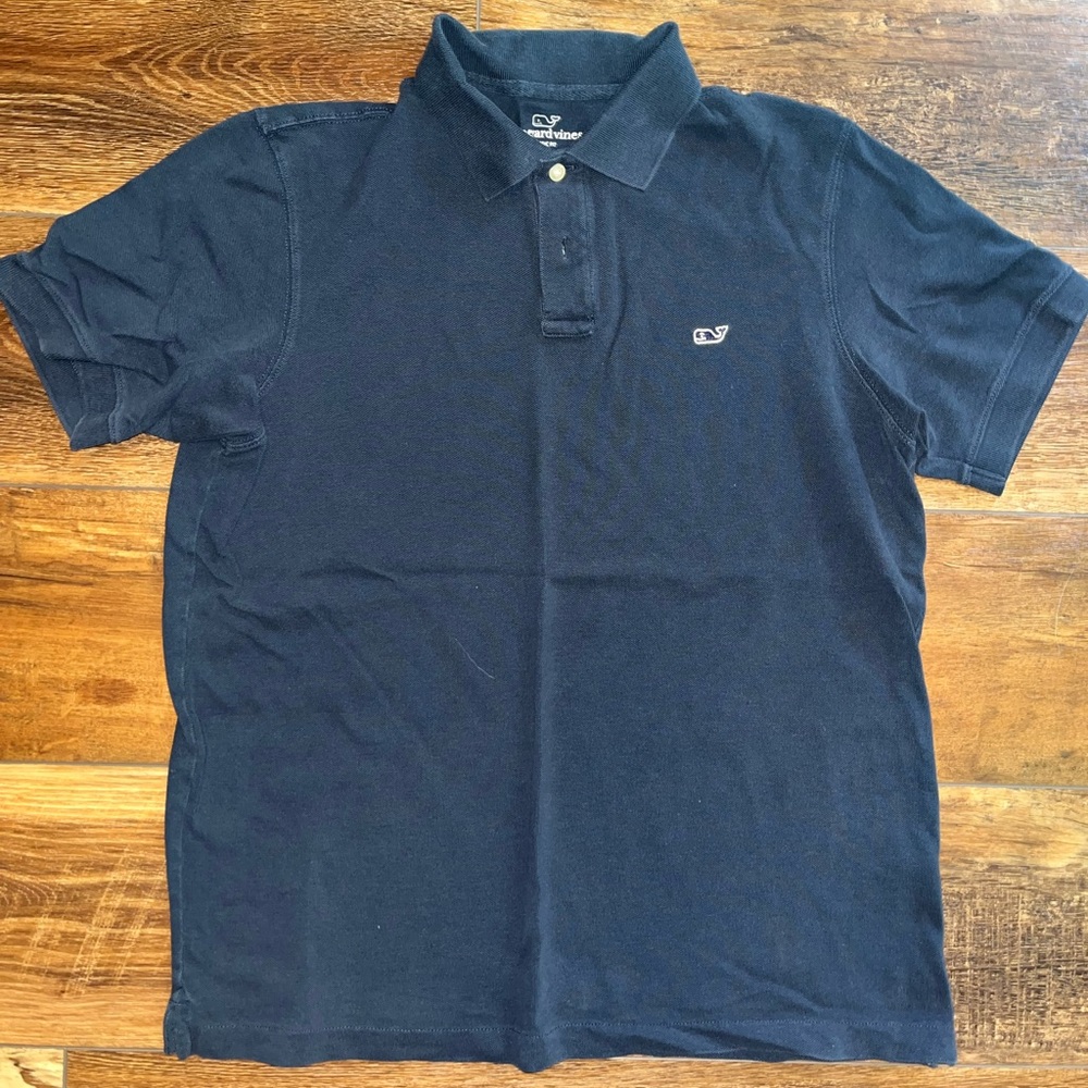Navy blue Vineyard Vines polo